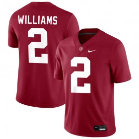 Crimson Ryan Williams #2 Alabama Men Limited Official College Football Jersey -Hot Sale