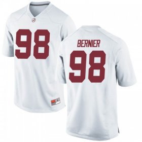 White Mike Bernier #98 Alabama Men Replica Classic College Football Jersey -Hot Sale