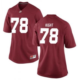 Crimson Amari Kight #78 Alabama Women Replica Classic College Football Jersey -Hot Sale