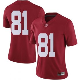 Crimson Cameron Latu #81 Alabama Women Limited Classic College Football Jersey -Hot Sale