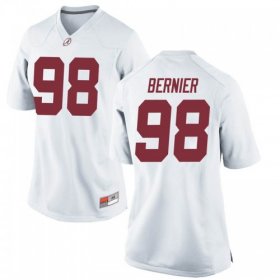 White Mike Bernier #98 Alabama Women Replica Classic College Football Jersey -Hot Sale