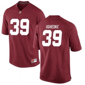 Crimson Loren Ugheoke #39 Alabama Youth Replica Official College Football Jersey -Hot Sale